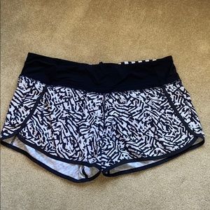 Lululemon speed shorts size 8